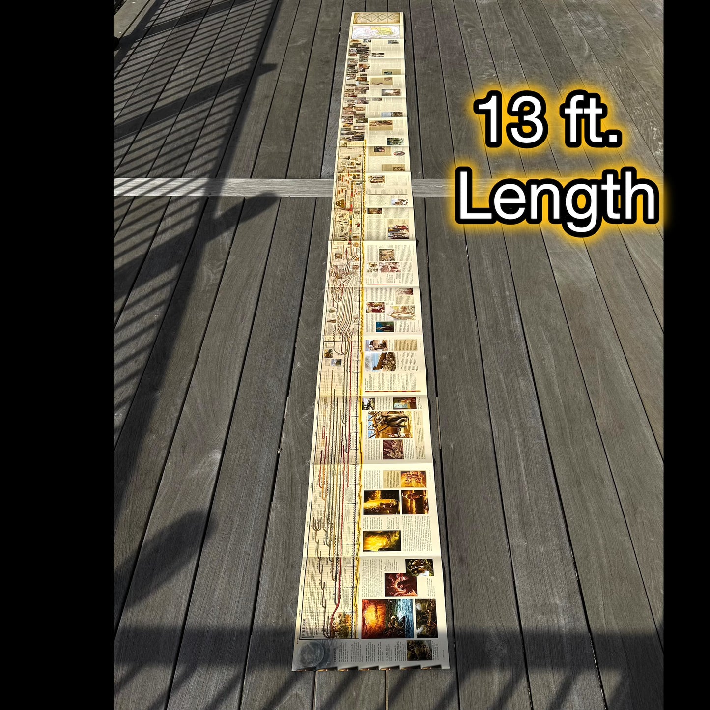 From Adam to Jesus - Historical Timeline (13 Feet Long)