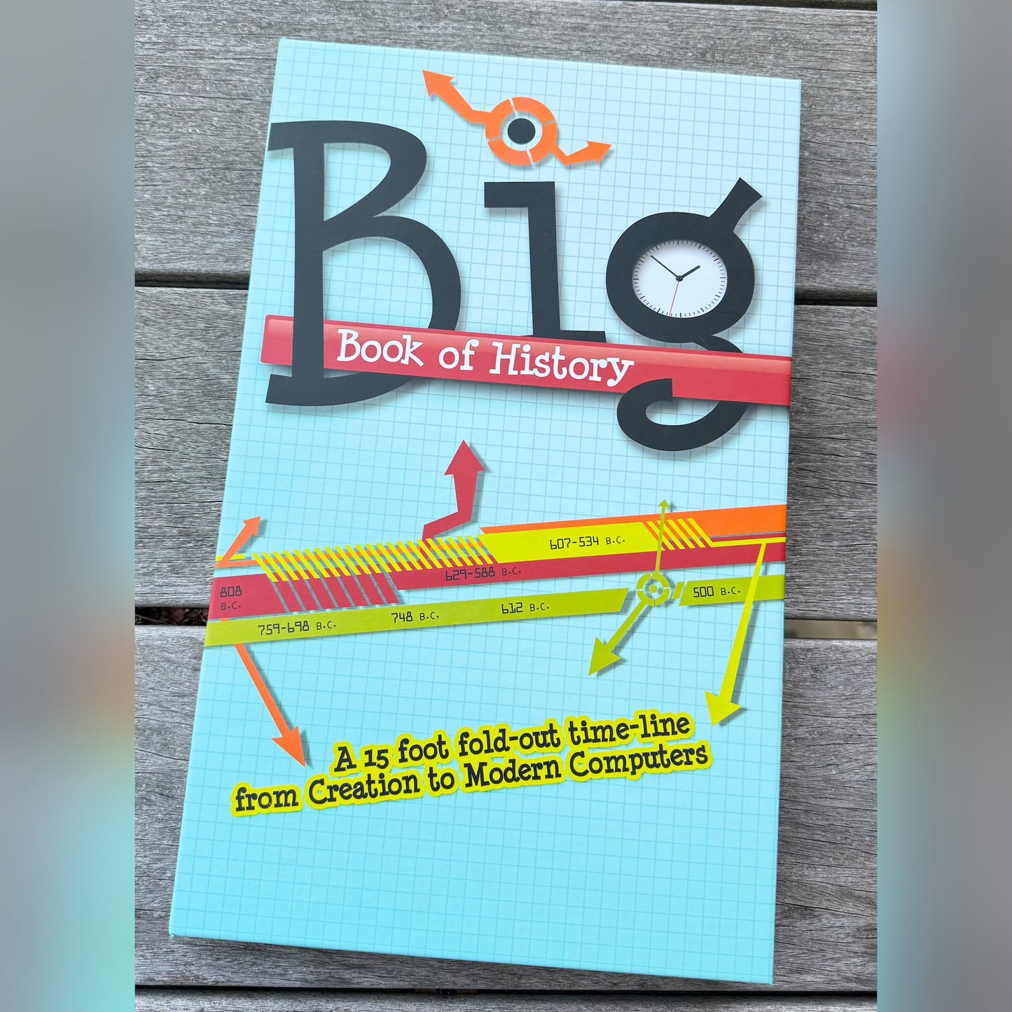 Big Book of History - 15 Foot Fold Out For Kids