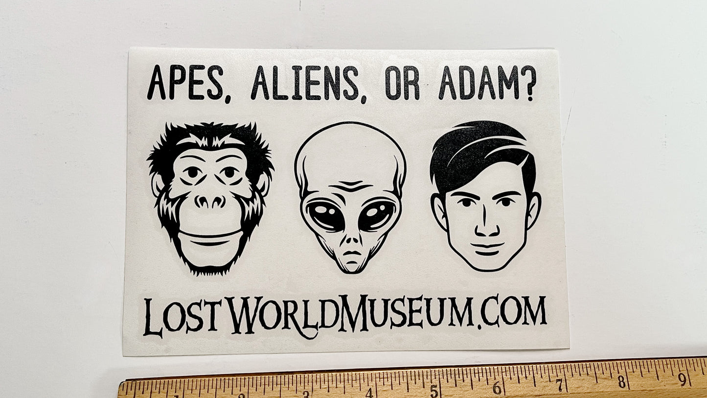 Car Window Decal, Static Sticker
