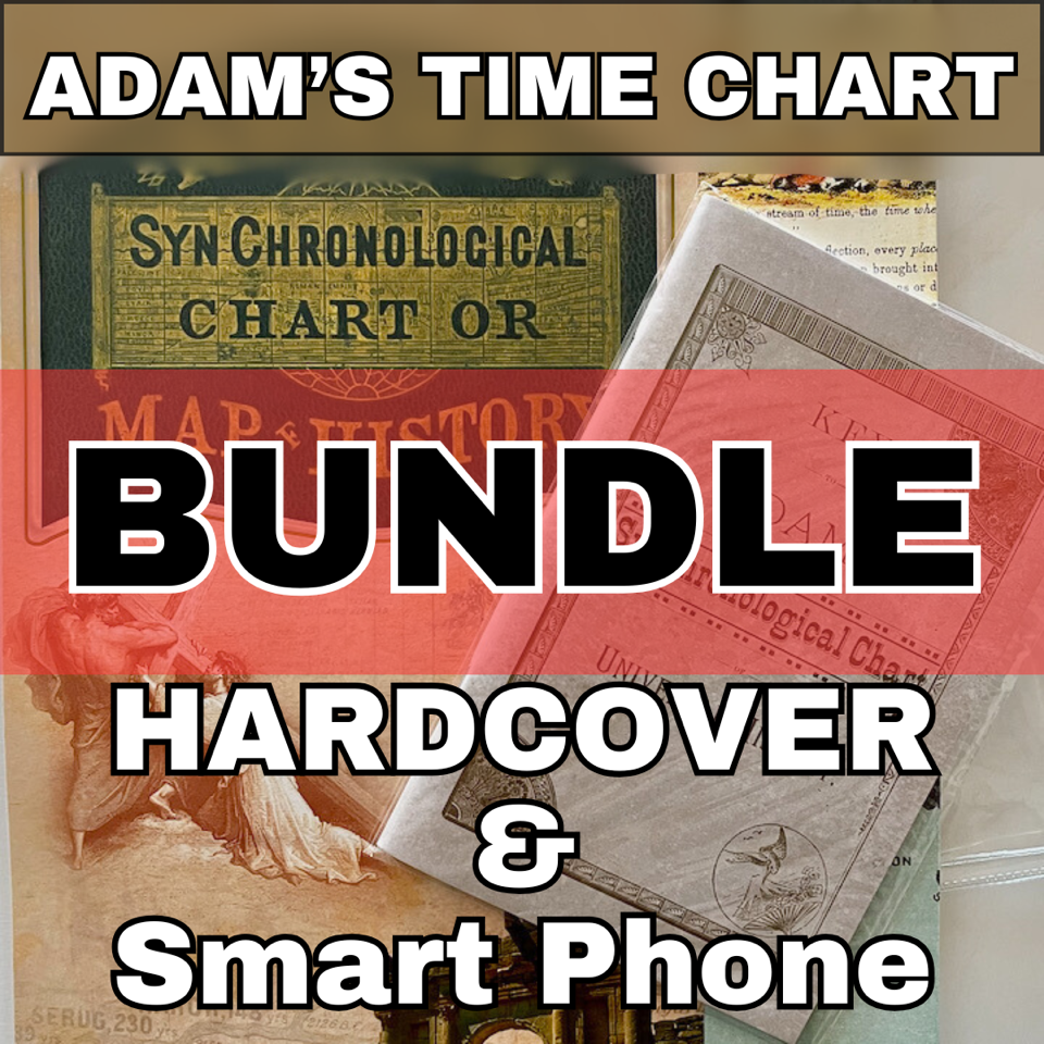 Adams Time Chart BUNDLE (Hardcover + Smart Phone Edition)