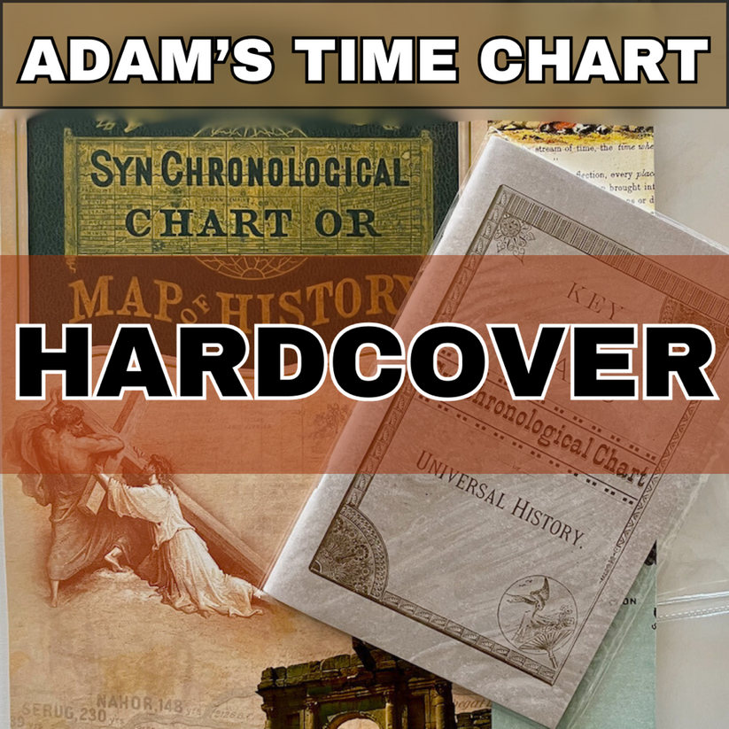 Adams Time Chart (Hardcover) Map of History – Lost World Museum