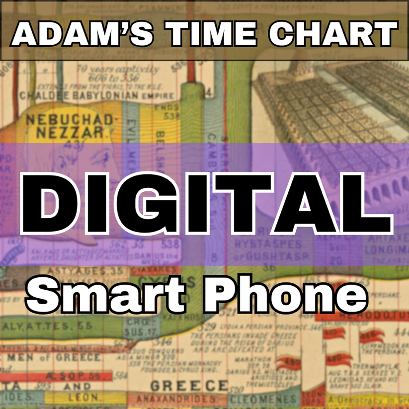 Adams Time Chart (Digital - Smart Phone Edition) – Lost World Museum