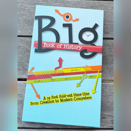Big Book of History - 15 Foot Fold Out For Kids