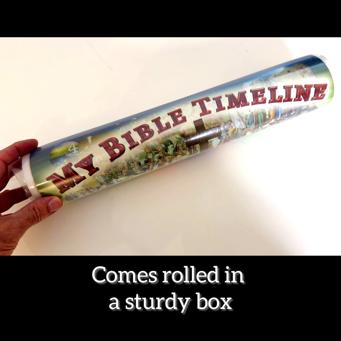 Timeline – Laminated Bible History Chart 4000 B.C. to 2000 A.D.