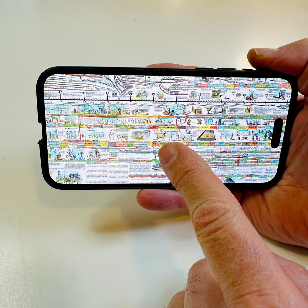Adams Time Chart (Digital - Smart Phone Edition) – Lost World Museum
